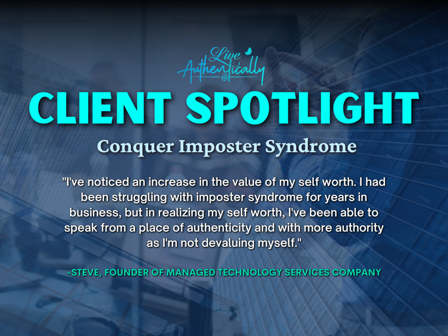 Client Spotlight: Conquer Imposter Syndrome